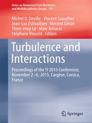 cover image of Turbulence and Interactions